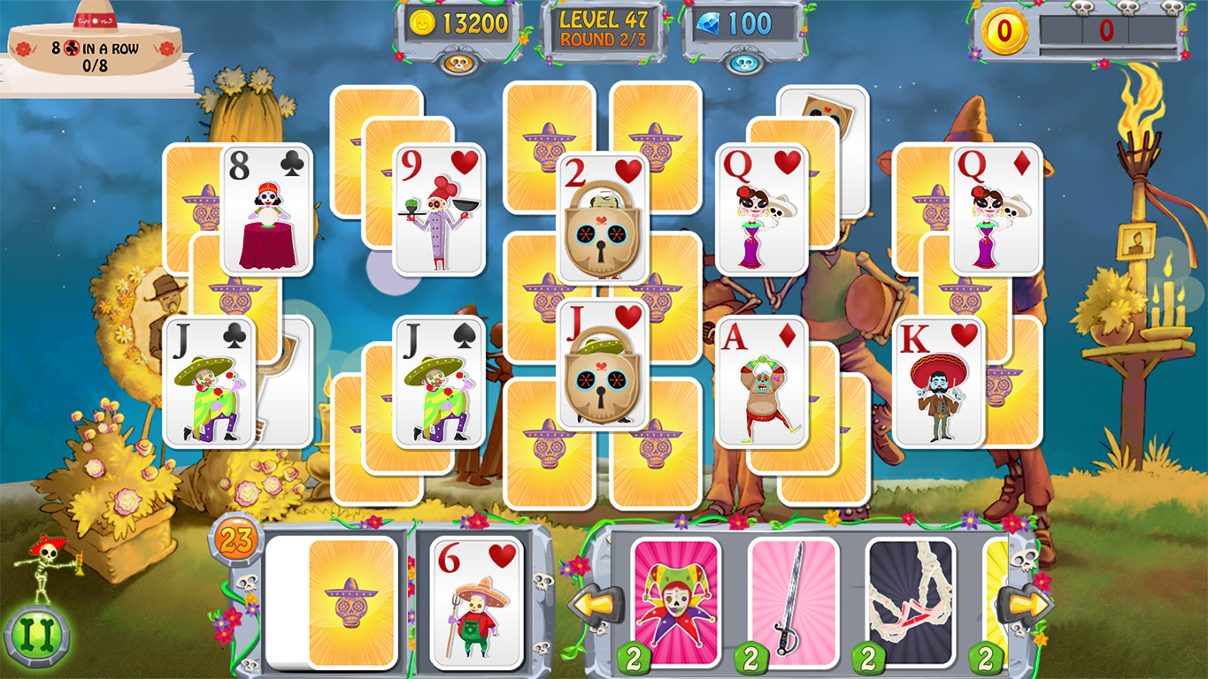 《亡灵节:纸牌合集 Day of the Dead – Solitaire Collection》Switch英文版NSP下载-鼎誉项目网
