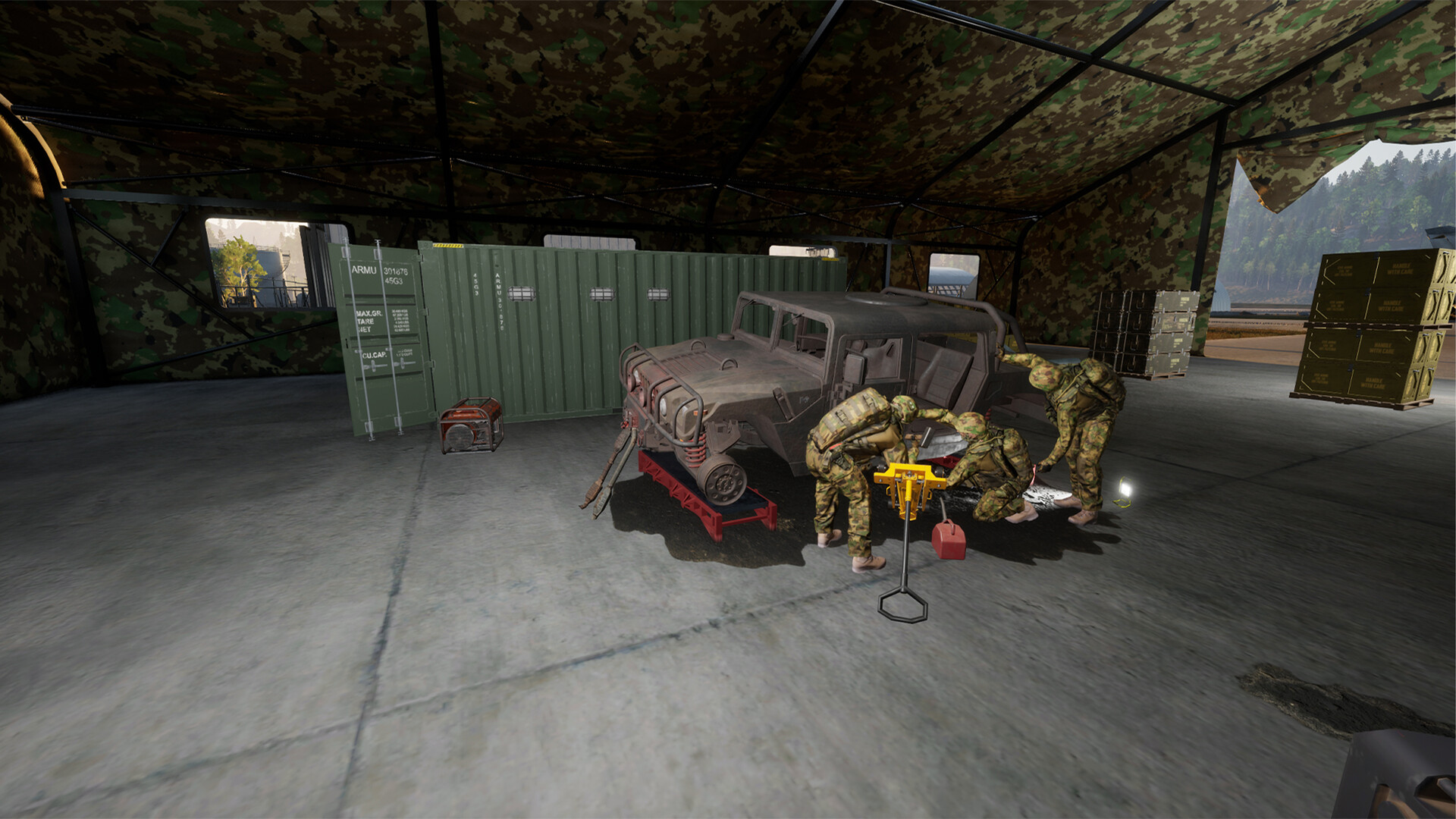 《军事物流模拟器/Military Logistics Simulator》PC中文版下载-含Build.21162363-鼎誉项目网