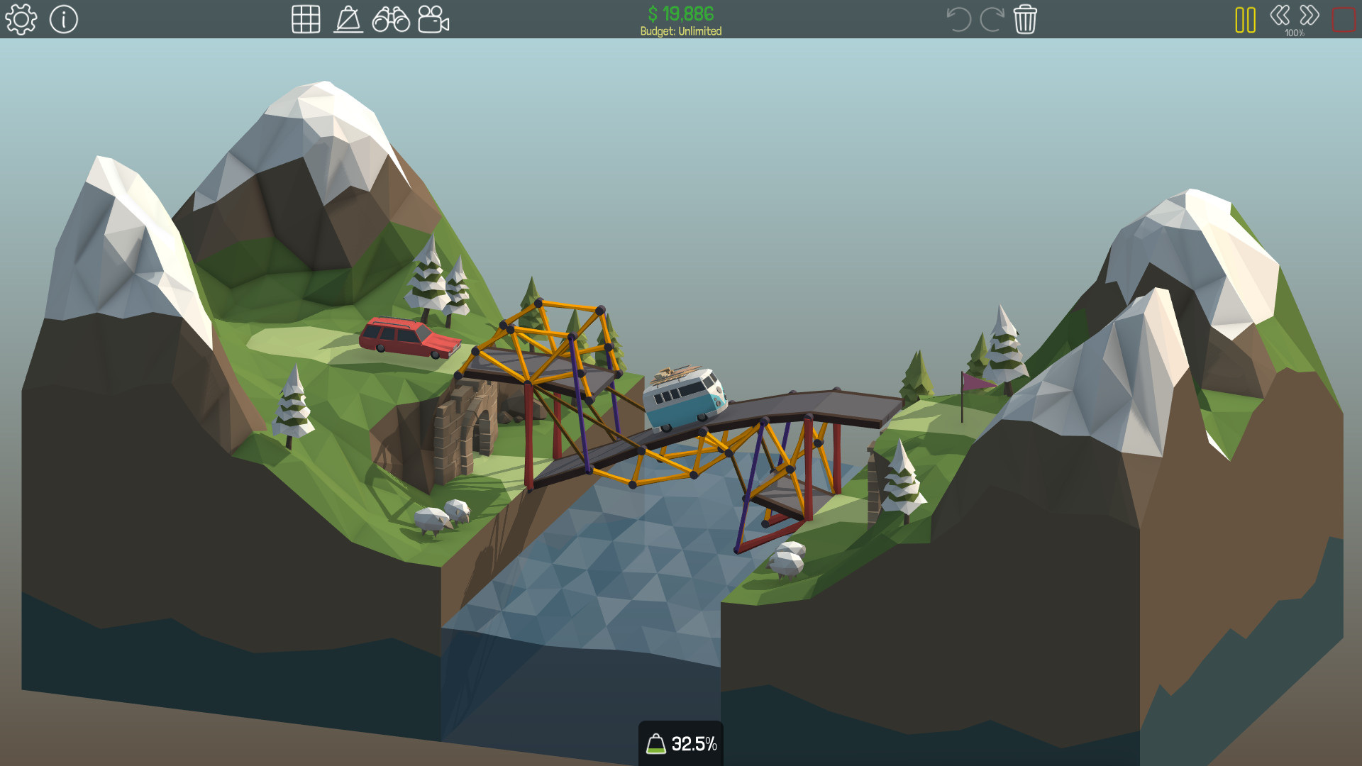 《桥梁建筑师 Poly Bridge》Switch中文版NSP下载 – 含1.1.0补丁-鼎誉项目网