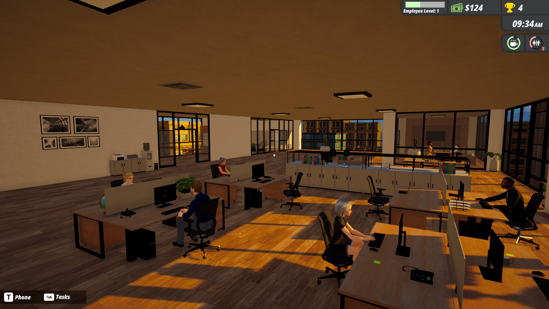 PC游戏《办公室模拟器/Office Simulator》中文+v1.0.0正式版下载-鼎誉项目网