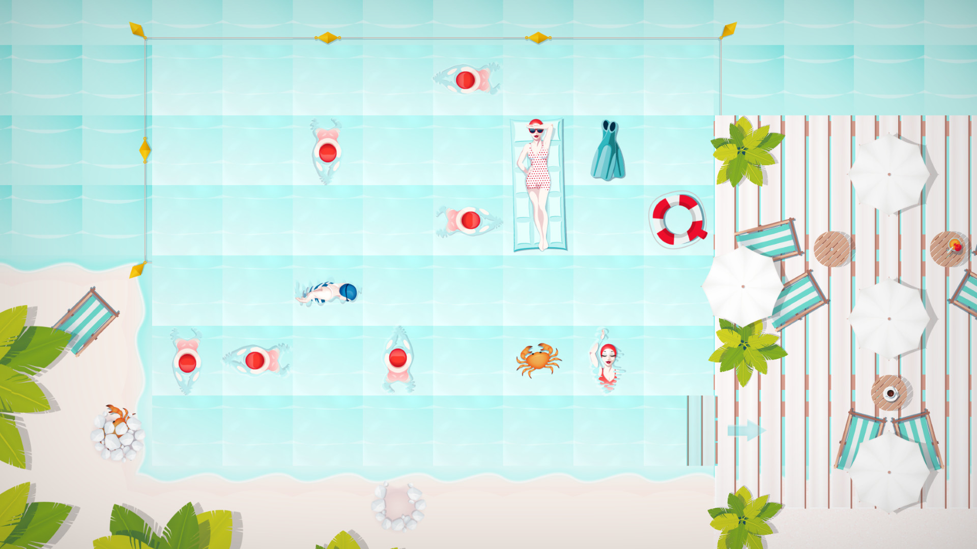 《泳池逃生 Swim Out》Switch中文版NSP下载 – 含1.4.1补丁-鼎誉项目网