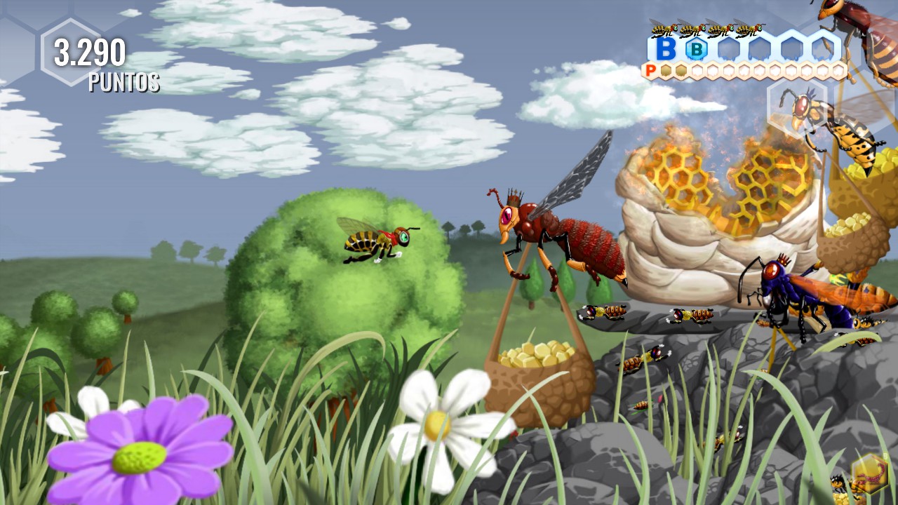 《蜜蜂:重装上阵 Beekyr Reloaded》Switch英文版NSP下载 – 含1.0.0补丁-鼎誉项目网