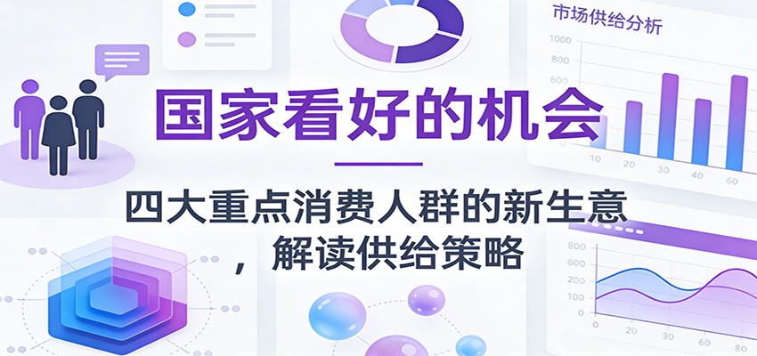 公众号付费文章:国家看好的机会,四大重点消费人群的新生意,解读供给策略-鼎誉项目网