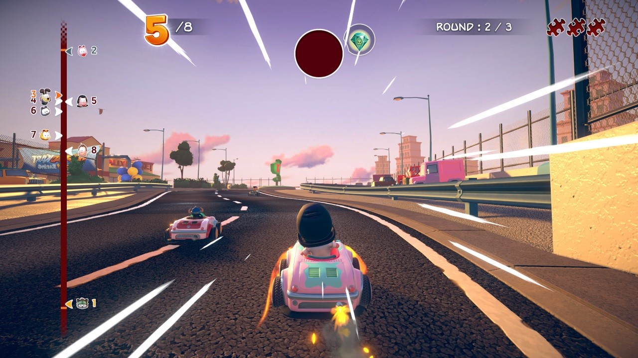 《加菲猫卡丁车 Garfield Kart Furious Racing》Switch英文版NSP下载 – 含1.0.3补丁-鼎誉项目网