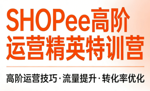 梦凡老师·Shopee虾皮高阶运营课程-鼎誉项目网