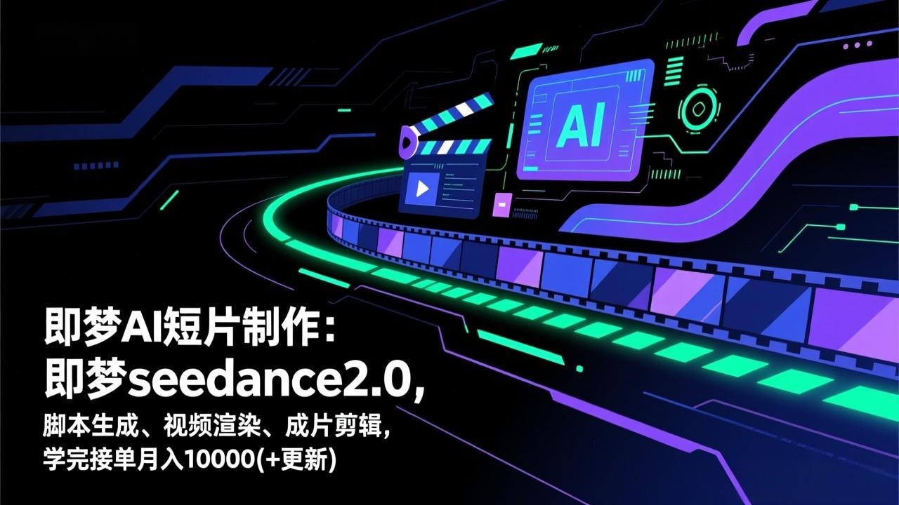 即梦AI短片制作(更新-鼎誉项目网
