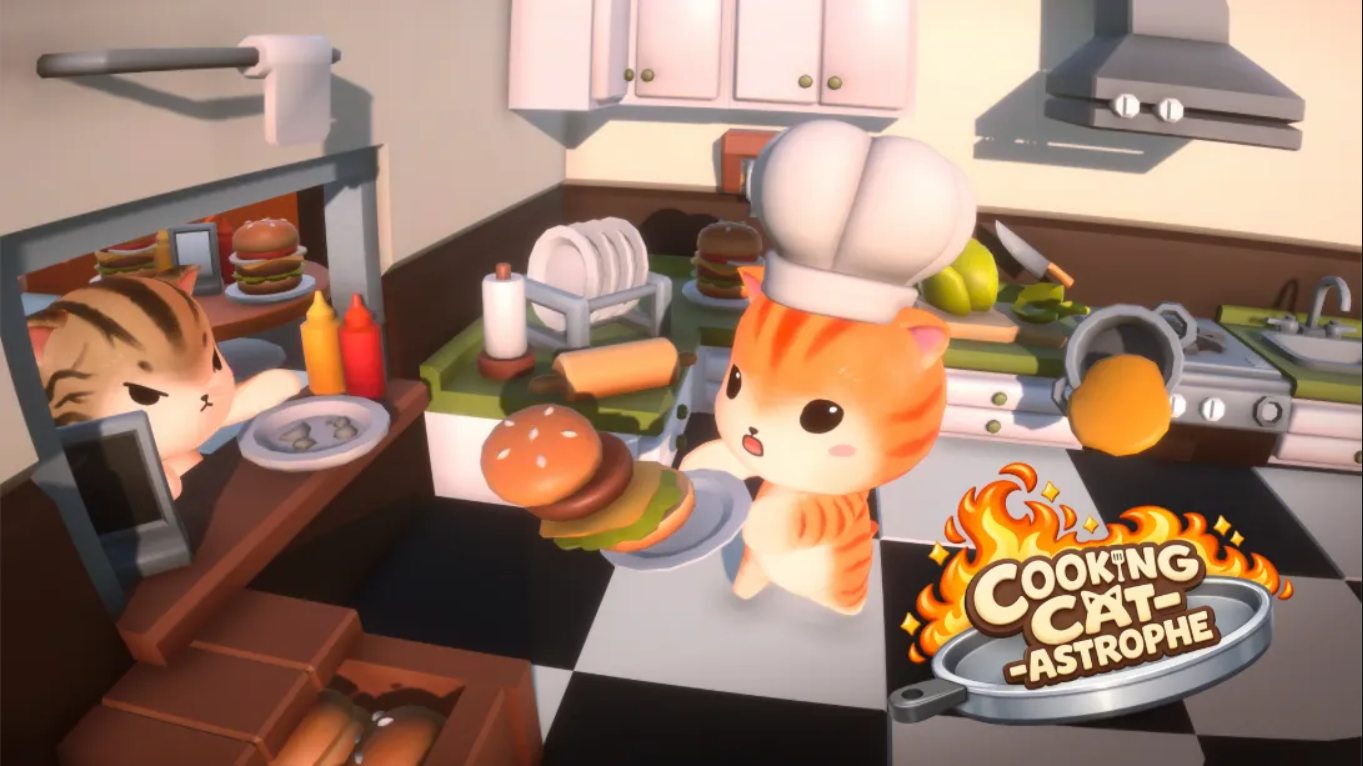 【美版】猫咪闹厨房 .Cooking Cat-Astrophe 中文-鼎誉项目网