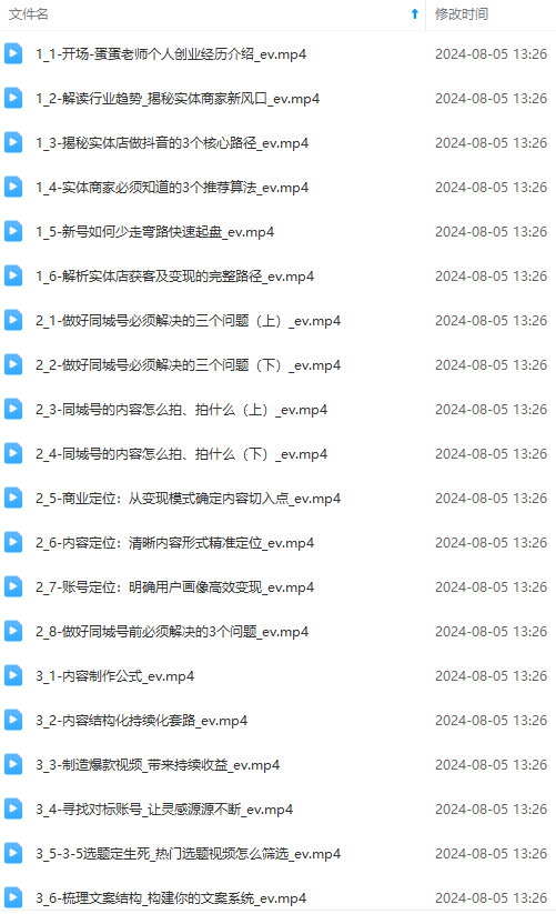 图片[1]-实体店老板获客特训营：认知、定位、文案、矩阵、直播、AI等(72节-鼎誉项目网