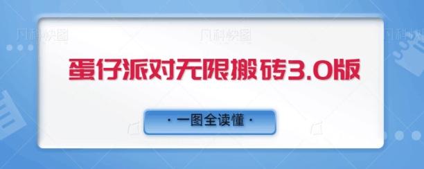 蛋仔派对无限搬砖3.0版日+500-鼎誉项目网
