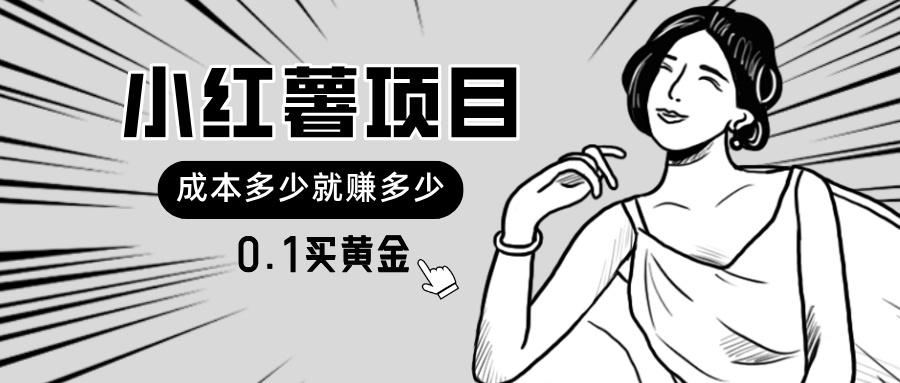 小红薯暴力项目，0.1买黄金。操作简单，日入无上限，可无限扩大。-鼎誉项目网