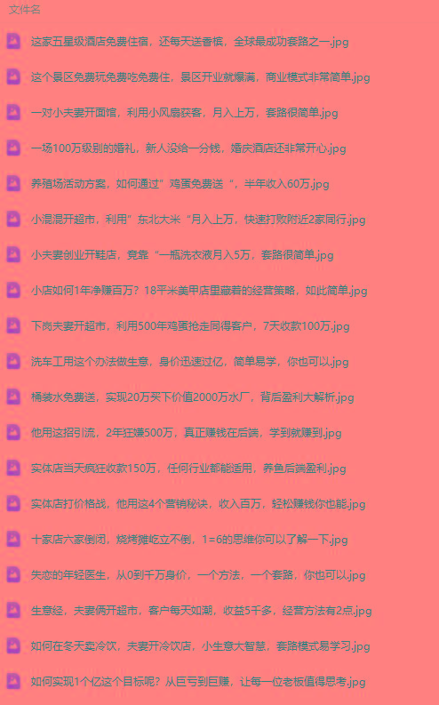 图片[2]-(9607期)真实有效391套商业模式，年入几十到几百万案例解析(电子书+视频+图文)-鼎誉项目网