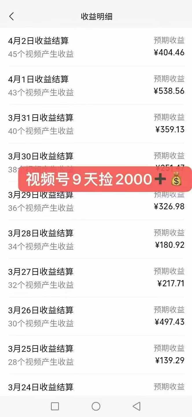 全新托管躺赚项目,微信视频号公众号托管代运营,每天五分钟,收益大几百-鼎誉项目网