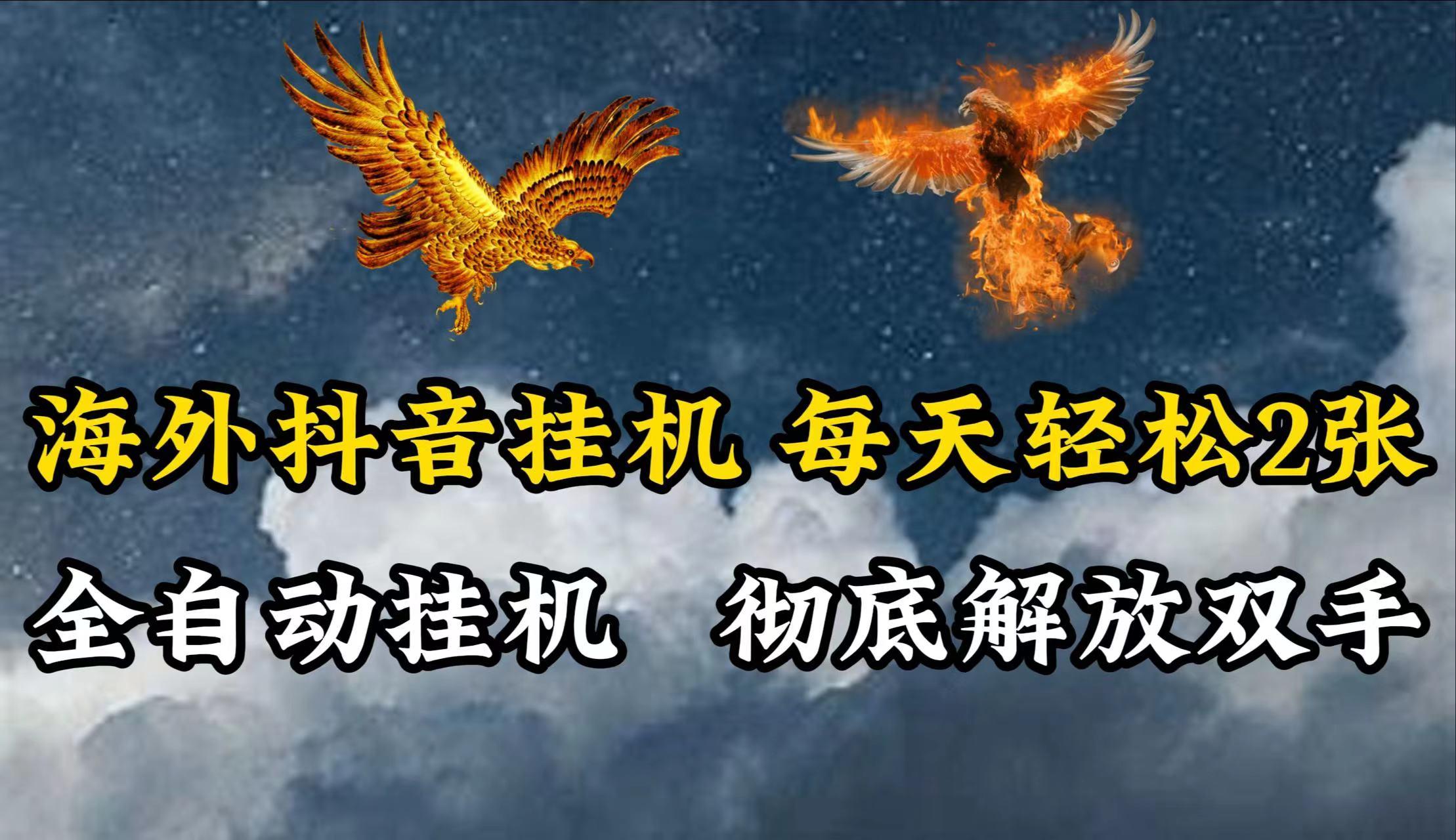 海外抖音挂机，每天轻松2张，全自动挂机，彻底解放双手！-鼎誉项目网