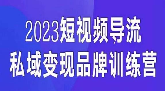 短视频导流·私域变现先导课，5天带你短视频流量实现私域变现-鼎誉项目网