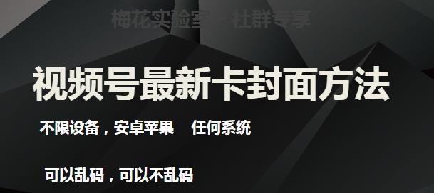 梅花实验室社群最新卡封面玩法3.0，不限设备，安卓苹果任何系统-鼎誉项目网