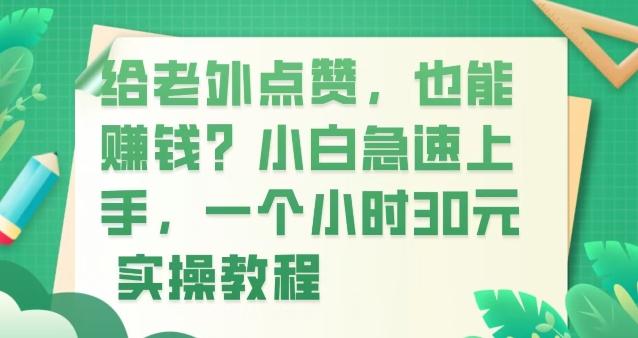 给老外点赞，也能赚钱？小白急速上手，实操教程-鼎誉项目网