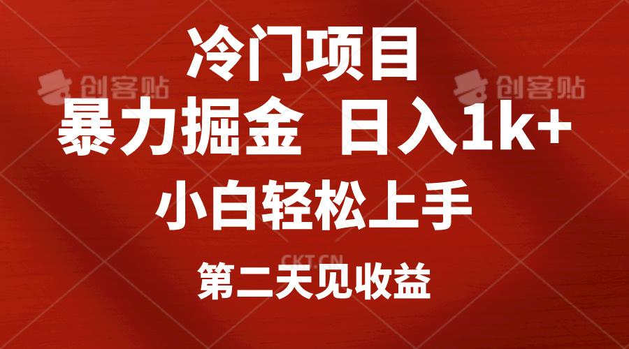 冷门项目，靠一款软件定制头像引流 日入1000+小白轻松上手，第二天见收益-鼎誉项目网