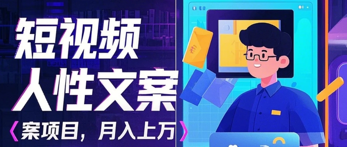 利用AI自动制作短视频人性文案项目：揭秘月入上万的精准流量变现秘籍-鼎誉项目网