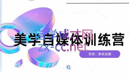 安娜·美学自媒体IP系统课-鼎誉项目网