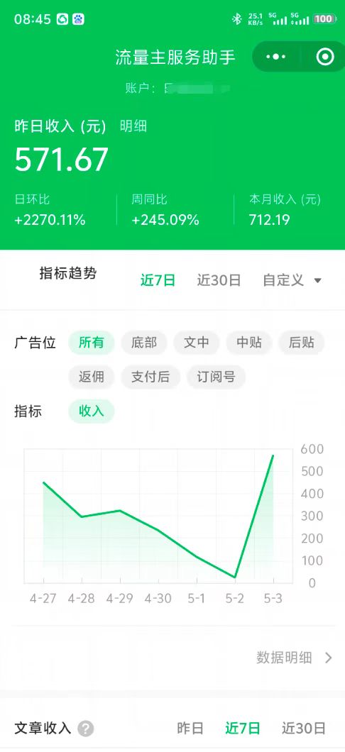 最新公众号托管躺赚项目,操作简单,只需复制粘贴,小白每天花五分钟,...-鼎誉项目网