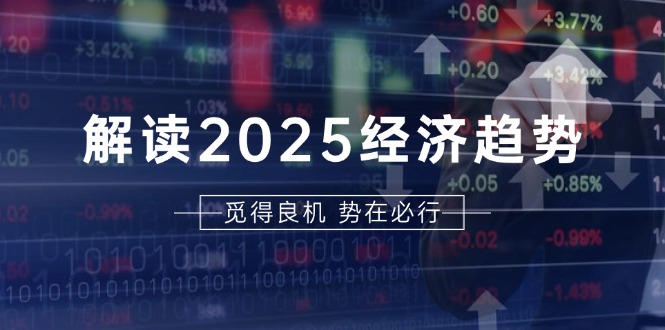 解读2025经济趋势、美股、A港股等资产前景判断，助您抢先布局未来投资-鼎誉项目网