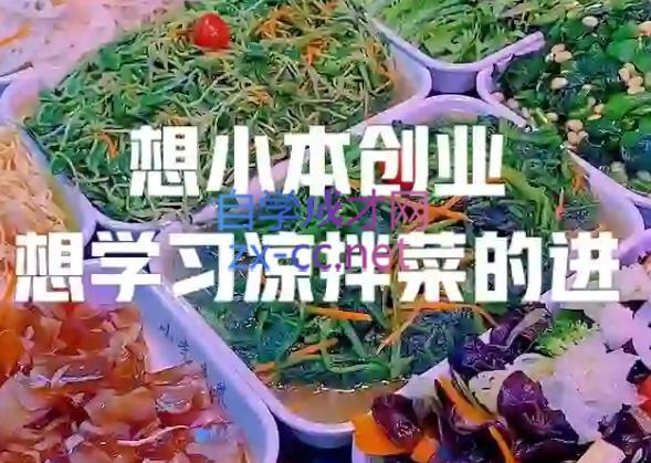 李记·精品凉拌菜系列热卤系列教程-鼎誉项目网