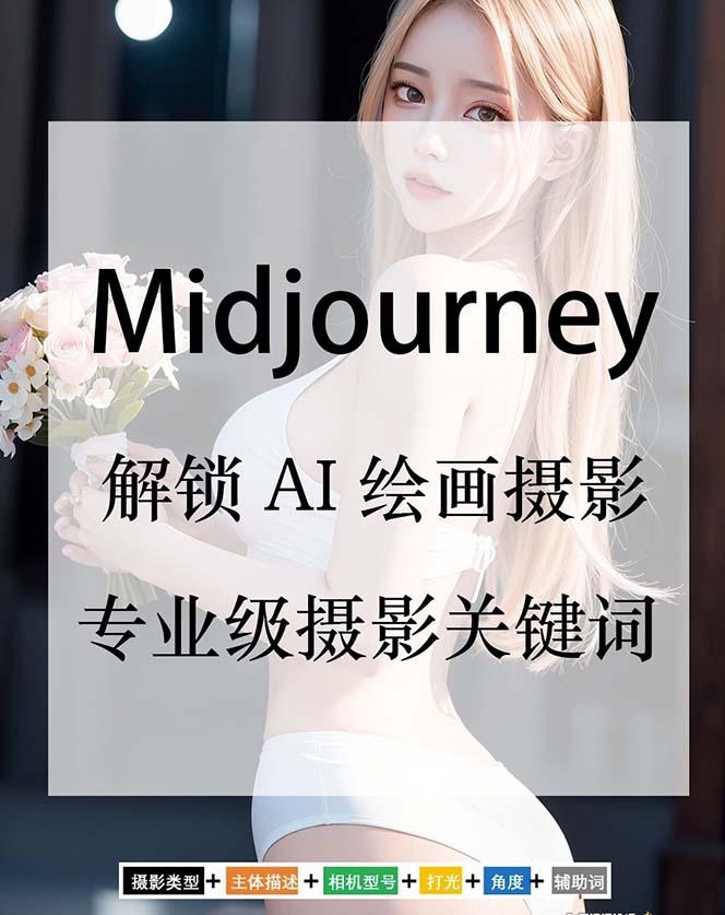 Midjourney关键词-解锁AI绘画专业级人工智能摄影关键词表-鼎誉项目网