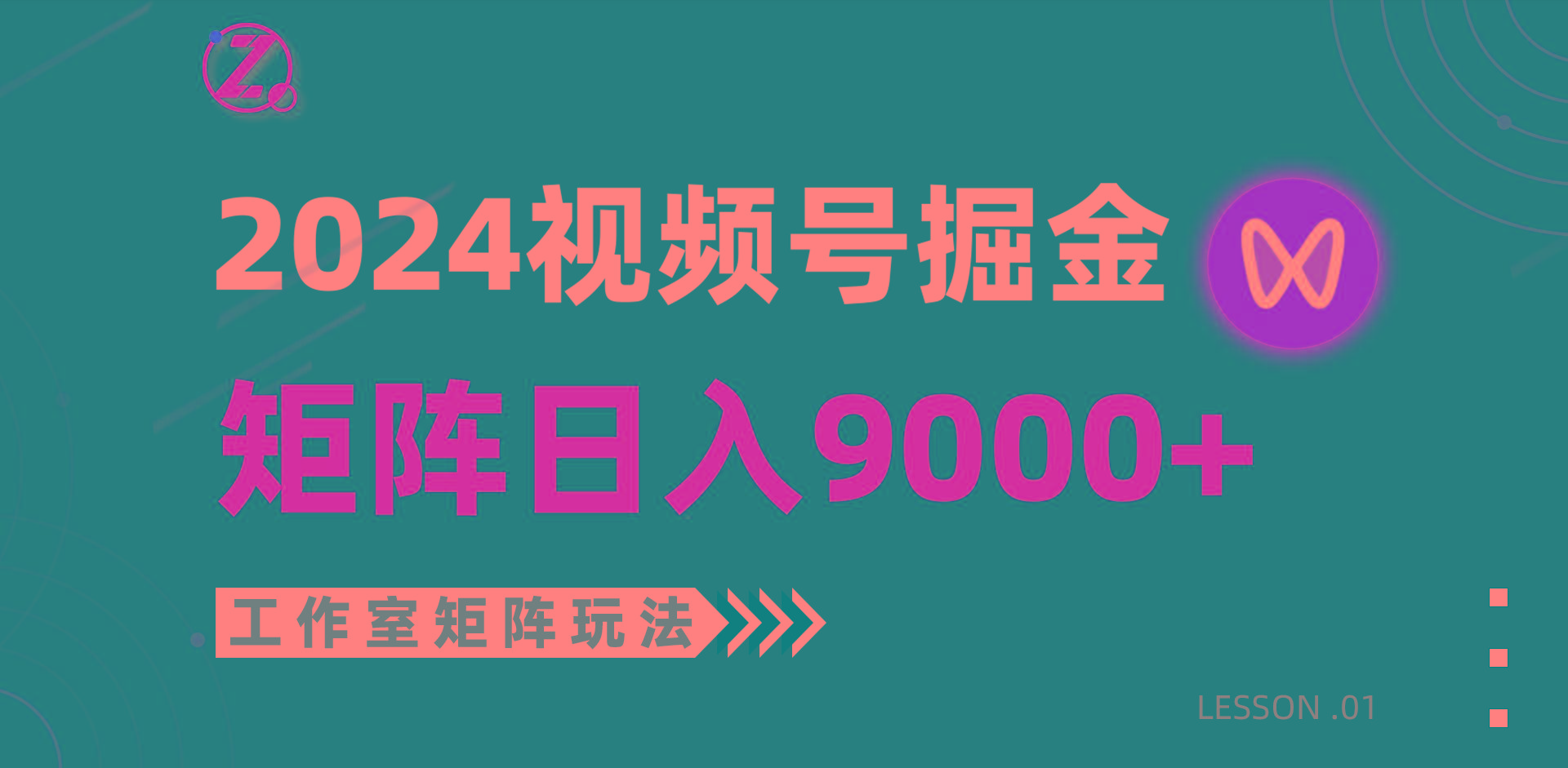 (9709期)【蓝海项目】2024视频号自然流带货，工作室落地玩法，单个直播间日入9000+-鼎誉项目网