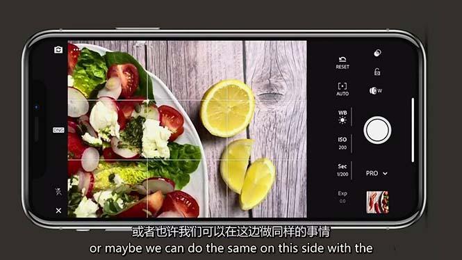 图片[5]-iPhone 美食摄影-掌握美食摄影造型-构图和编辑艺术-21节课-中英字幕-鼎誉项目网