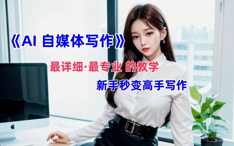 全网最全最细最专业的“AI自媒体写作”教学，新手小白秒变写作高手！-鼎誉项目网