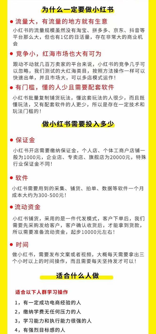 图片[1]-小红书-笔记带货课【6月更新】流量 电商新机会 315节正课+64节隐藏课-鼎誉项目网