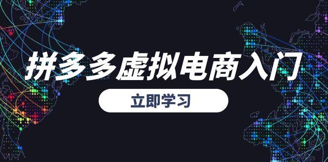 拼多多虚拟电商入门，精准选品方法论，无货源模式起盘技巧-鼎誉项目网