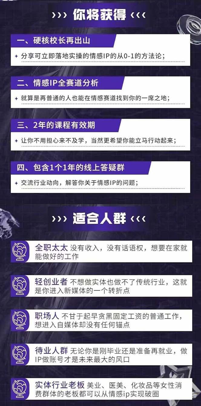 图片[1]-情感直播IP短视频全通大课，普通人的IP之路从情感赛道开始(18节-鼎誉项目网