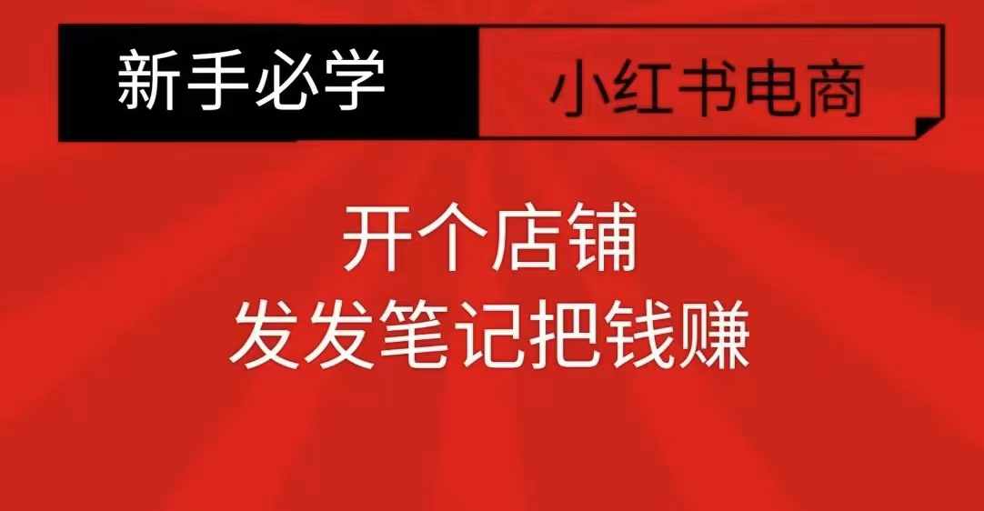 小红书零食共创【新手易上手】开个店铺，发发笔记把钱赚-鼎誉项目网