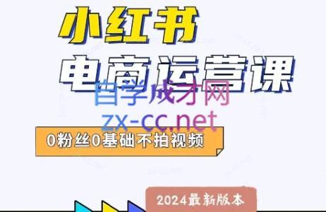 达哥·小红书电商运营(2024版)-鼎誉项目网