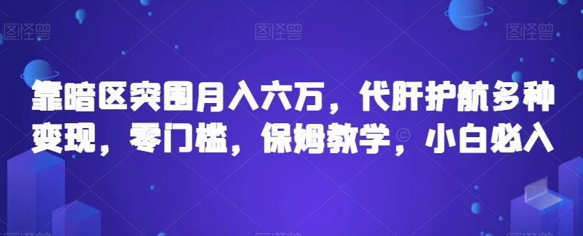 靠暗区突围月入六万，代肝护航多种变现，零门槛，保姆教学，小白必入【揭秘】-鼎誉项目网
