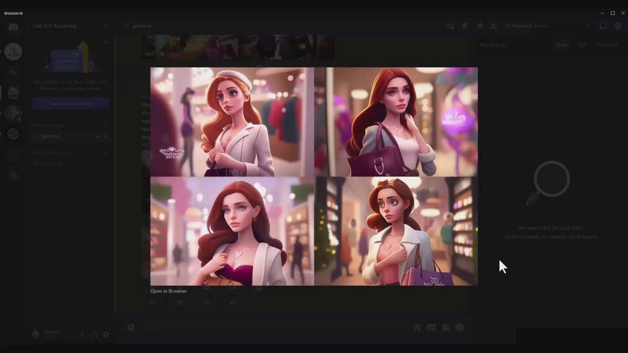 图片[5]-掌握 MidJourney V5 AI + ChatGPT创建一致的角色设计图像-22节课-中英字幕-鼎誉项目网