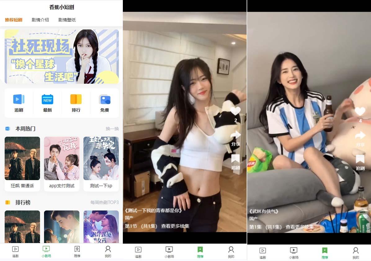 (8542期)小剧场短剧影视系统源码 全开源 带支付收益+会员机制+代理推广等模式【…-鼎誉项目网
